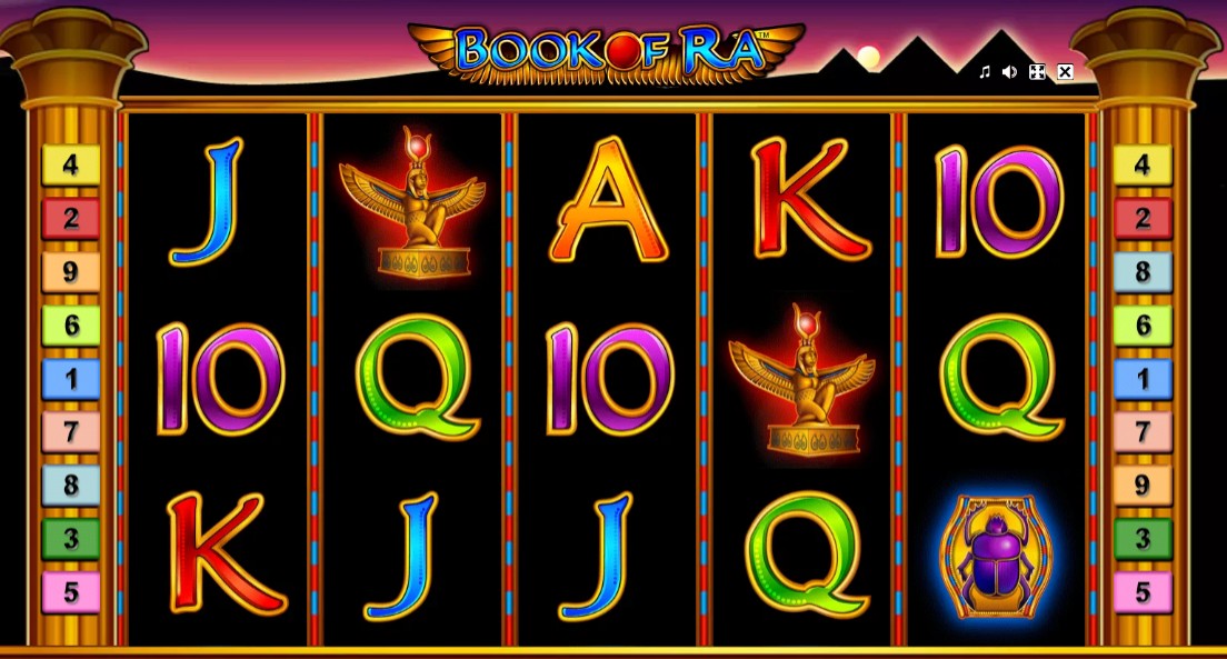 Book of Ra Deluxe Slot ekran gry
