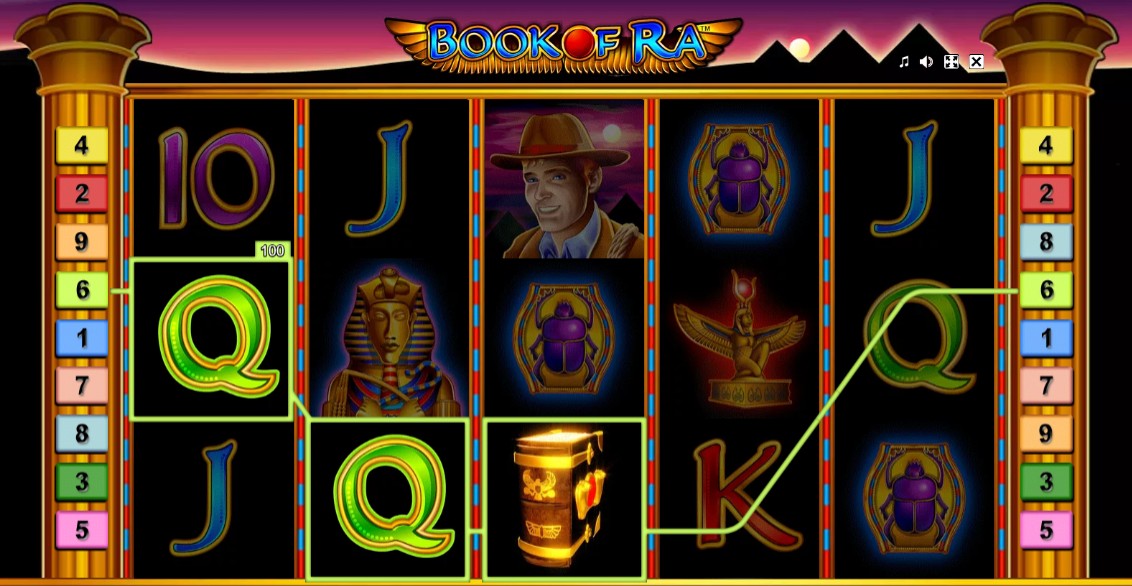Book of Ra Deluxe Slot funkcje i symbole